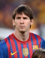 FUSSBALL INTERNATIONAL  CHL HALBFINALE 11/12: Lionel Messi (Barca)