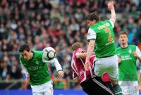 FUSSBALL, 1. BUNDESLIGA, 28. Spieltag: Bremen - Nuernberg