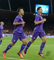 Fussball Europa League Saison 2013/2014: Mario Gomez (AC Florenz)