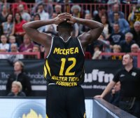 Basketball 1. Bundesliga 17/18 Hauptrunde: Walter Tigers Tuebingen - Basketball Laewen Braunschweig