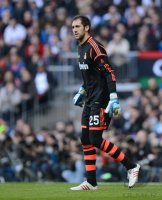 FUSSBALL Primera Division 2012/2013: Torwart Diego Lopez (Real Madrid)