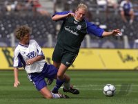 Fussball DFB - Frauen Pokalfinale in Berlin 2000/2001