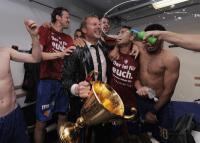 Fussball  International: Schweizer Meister 09/10    FC Basel Trainer Fink