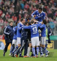 Fussball DFB Pokal 10/11 : JUBEL FC Schalke 04