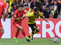 Fussball DFB Pokal Halbfinale 17/18: Pierre-Emerick Aubameyang (Borussia Dortmund)