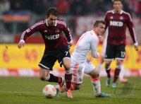 Fussball 1. Bundesliga, Saison 2012/2013: 1. FC Nuernberg - FC Bayern Muenchen