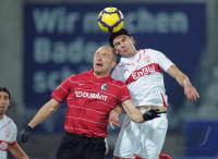 FUSSBALL 1. BUNDESLIGA  09/10   SC Freiburg  - VfB Stuttgart