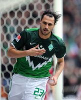 Fussball: 1. Bundesliga Saison 2010/2011: Werder Bremen, ALMEIDA