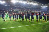 Fussball  DFB Pokal  2. Runde  Saison 17/18: RB Leipzig - FC Bayern Muenchen