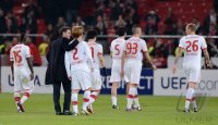 Fussball Europa League Saison 2012/2013: Enttaeuschung VfB Stuttgart