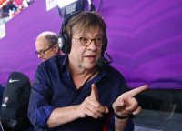 FUSSBALL WM 2022 Halbfinale Frankreich - Marokko: ZDF Fussball Kommentator Bela Rethy
