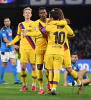 Fussball CHL 19/20 Achtelfinale: SSC Neapel - FC Barcelona