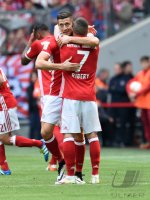 Fussball 1. Bundesliga Saison 15/16: FC Bayern Muenchen - Hannover 96