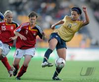Fussball Frauen FIFA U 20  WM  2008   Halbfinale  USA - Deutschland