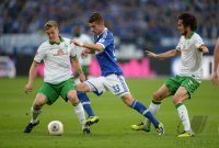 Fussball Saison 1. Bundesliga  Saison 2013/2014: FC Schalke 04 - SV Werder Bremen