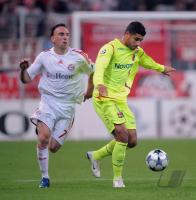 Fussball Champions League 08/09 FC Bayern Muenchen  - Olympique Lyon