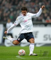 Fussball: 1. Bundesliga Saison 2010/2011: Bayern, GOMEZ Einzelaktion