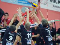 Volleyball 1. Bundesliga  09/10  TV Rottenburg - Wuppertal Titans