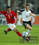 Fussball: Deutschland - Malta, Zweikampf