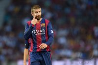 FUSSBALL International 2014/2015: Gerard Pique (Barca)