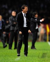 FUSSBALL SERIE A:  Trainer Massimilliano Allegri (AC Mailand)