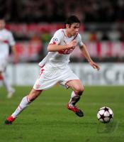 FUSSBALL  International CHL 09/10 : Christian Traesch (VfB Stuttgart)
