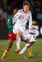 FUSSBALL WM 2010,  VORRUNDE: Kamerun - Daenemark