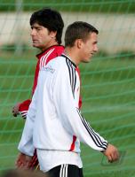 Fussball, Training der deutschen Nationalmannschaft