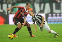 FUSSBALL SERIE A:  Juventus Turin - AC Mailand