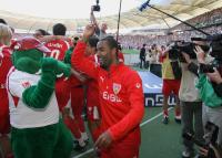 Fussball 1. Bundesliga JUBEL VfB Cacau