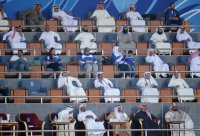 Fussball AFC Asian Cup 2011:  Katarische Fans auf der Tribuene
