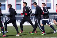 Fussball 1. Bundesliga : Training beim FC Bayern Muenchen
