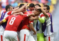 FUSSBALL WM 2014, Gruppenphase: Schweiz - Ecuador