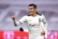 Fussball 1. Bundesliga Saison 21/22: FC Bayern Muenchen - Borussia Moenchengladbach