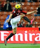 FUSSBALL SERIE A:  Zlatan Ibrahimovic (AC Mailand)
