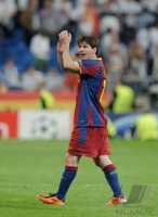 Fussball CHL  Saison 2010/2011:  JUBEL Messi (Barca)