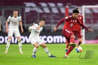 Fussball 1. Bundesliga Saison 21/22: FC Bayern Muenchen - Borussia Moenchengladbach