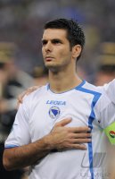 Fussball International EM 2012-Qualifikation:  Emir Spahic (Bosnien-Herzegowina)