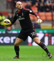 FUSSBALL SERIE A:  Torwart Christian Abbiati (AC Mailand)