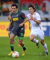 Fussball 1. Bundesliga, Saison 2012/2013:   FC Augsburg - Borussia Moenchengladbach