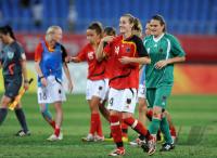 FUSSBALL  Olympia 2008   Viertelfinale  Frauen   Schweden - Deutschland
