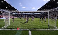 2. Fussball Bundesliga : Impuls Arena in Augsburg