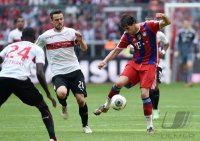 Fussball, 1. Bundesliga  Saison 2013/2014: FC Bayern Muenchen - VfB Stuttgart