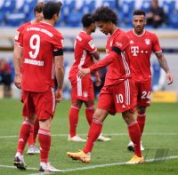 Fussball 1. Bundesliga Saison 20/21: TSG 1899 Hoffenheim - FC Bayern Muenchen