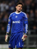 Fussball: Champions League, Saison 2010/2011: Olympique, LLORIS Einzelaktion