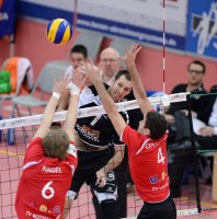 Volleyball 1. Bundesliga  13/14 TV Rottenburg - Berlin Recycling Volleys