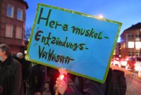 Demonstration von Gegner der Corona-Massnahmen in Reutlingen