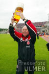 Fussball 2. Bundesliga: Frankfurt - Reutlingen, Jubel