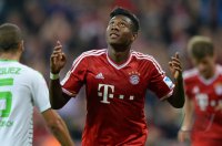 Fussball  1. Bundesliga Saison 2013/2014: FC Bayern Muenchen - Borussia Moenchengladbach