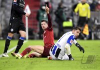 Fussball 1. Bundesliga Saison 21/22: FC Bayern Muenchen - Arminia Bielefeld